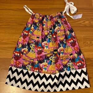 Handcrafted Pillow Case Dress size 4 (CI)